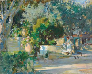 Giorno di bucato da Wilfred Gabriel de Glehn