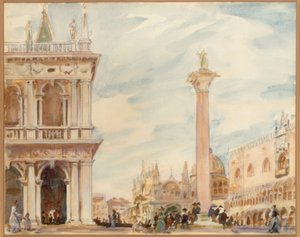La Piazzetta, Venezia da Wilfrid de Glehn