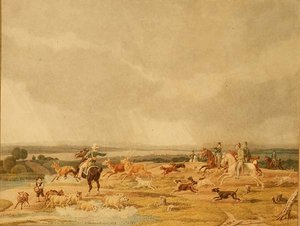 Caccia al cervo da Wilhelm Alexander Kobell