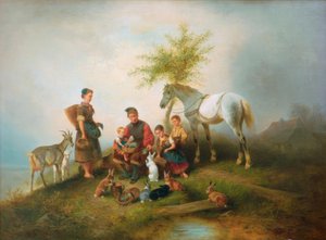Ora della pappa da Wilhelm Alexander Meyerheim