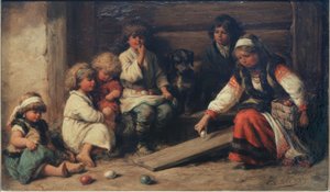 Gioco delle uova di Pasqua in Russia da Wilhelm Amandus Beer