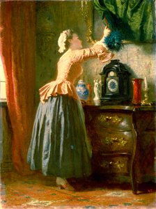 Una domestica, XIX secolo