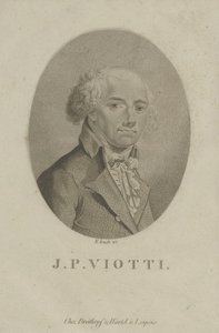 Ritratto del compositore Giovanni Battista Viotti 1755-1824, c. 1800 da Wilhelm Arndt