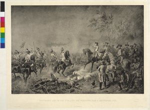 Arciduca Carlo nella battaglia di Würzburg da Wilhelm Camphausen