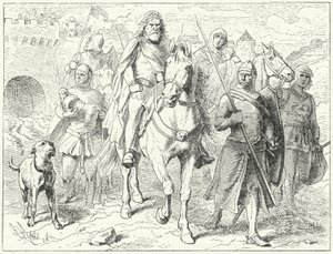 Enrico il Leone, duca di Sassonia, davanti a Bardowiek da Wilhelm Camphausen