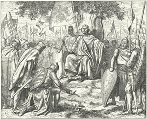 Sottomissione dei principi sassoni all