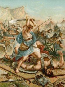 Davide uccide Golia da Wilhelm Ebbinghaus