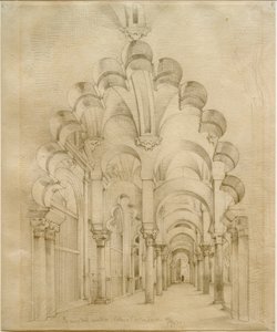Moschea di Cordova da Wilhelm Gail
