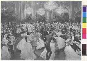 Ballo a corte - ragionamento della quadriglia da Wilhelm Gause