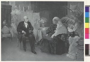 Regina Vittoria e Imperatore Francesco Giuseppe all