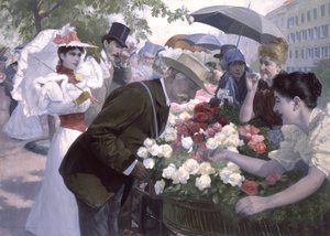 Rose rosse o bianche, signore? da Wilhelm Gause