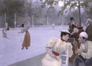 Campo da tennis municipale da Wilhelm Gause