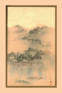 Una mattina di primavera sul fiume Yodo da Wilhelm Greve