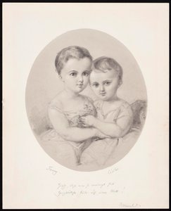 Le nipoti Fanny e Cécile Hensel