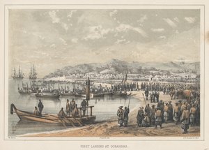 Primo sbarco a Gorahama, 1855