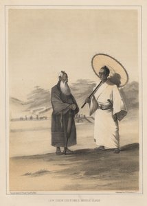 Costumi di Lew Chew, Classe Media, 1855
