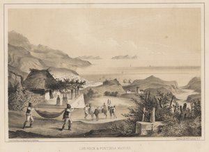 Loo Rock e Pontinha Madeira, 1855 da Wilhelm Joseph Heine