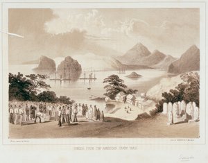 Simoda dal cimitero americano da Wilhelm Joseph Heine