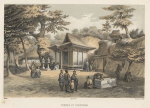 Tempio a Yokohama, 1855