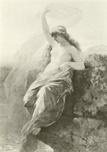 La Lorelei (incisione) da Wilhelm Kray
