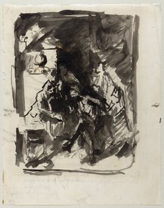 Studio per "Musica domestica" da Wilhelm Maria Hubertus Leibl