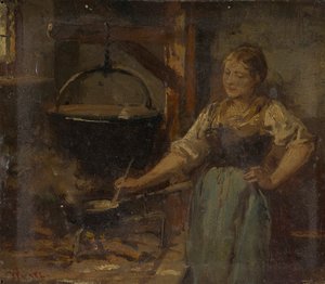 Interno contadino da Wilhelm Marc