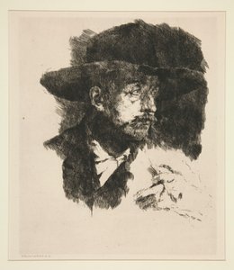 Un fumatore da Wilhelm Maria Hubertus Leibl