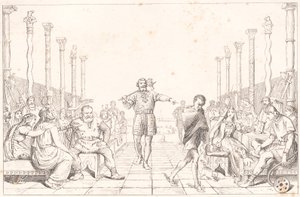 Il banchetto di Ægir da Wilhelm Marstrand