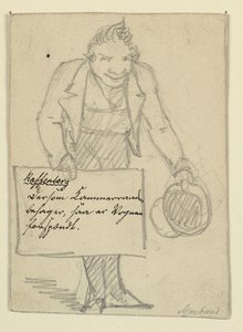 Cocchiere che si inchina. Invito (a Raffenberg) da Wilhelm Marstrand