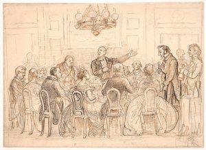 Il brindisi del nuovo cavaliere da Wilhelm Marstrand