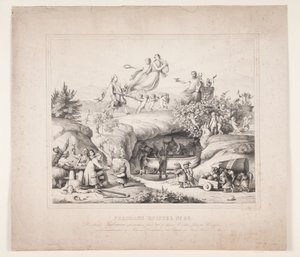 Epistola di Fredman n. 83 da Wilhelm Marstrand