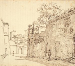 Strada a Roma da Wilhelm Marstrand