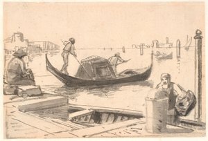 Gondola da Wilhelm Marstrand