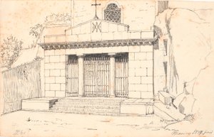 Portale della chiesa, Marino da Wilhelm Marstrand