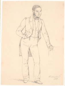 Maestro di concerto Johan Frederik Frølich da Wilhelm Marstrand