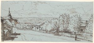 Strada per la chiesa di Leksand, Dalarne