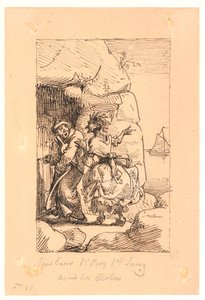Per Paars 1. libro 1. canto. Avind da Eolo da Wilhelm Marstrand