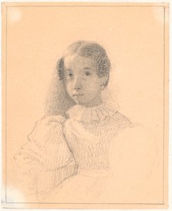 Ritratto di Adelaide Emilie Waagepetersen da Wilhelm Marstrand