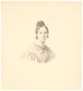 Ritratto di Sophie Frederikke Raffenberg da Wilhelm Marstrand
