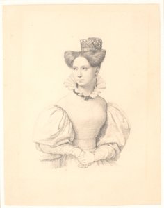 Ritratto di Sophie Frederikke Raffenberg da Wilhelm Marstrand