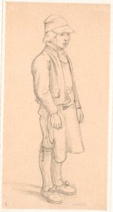 Ragazzo svedese con berretto da Wilhelm Marstrand