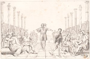 Il banchetto di Ægir da Wilhelm Marstrand