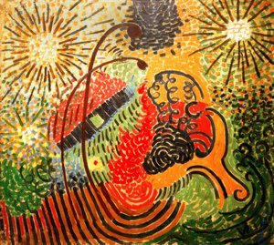 Composizione ornamentale XIV da Wilhelm Morgner