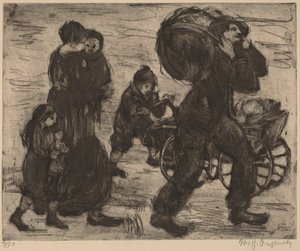 Famiglia di rifugiati