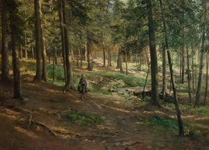 Paesaggio forestale da Wilhelm Peters