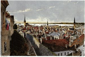 Veduta di Reval, ca. 1855