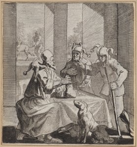 Il folle che riceve il borg da Wilhelm Stettler