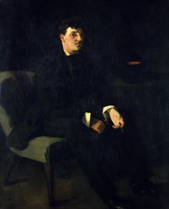Il pittore Carl Schuch da Wilhelm Trübner