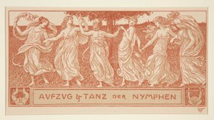 Processione e danza delle ninfe da Wilhelm Volz