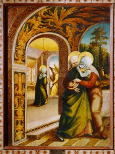La Rencontre a la Porte Doree - Meeting of Anne … da Wilhelm Ziegler